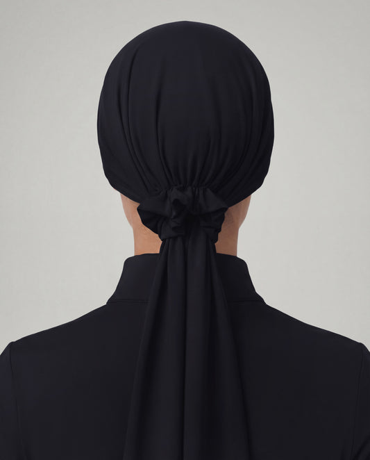 Studio Tie-Back Scarf - Midnight