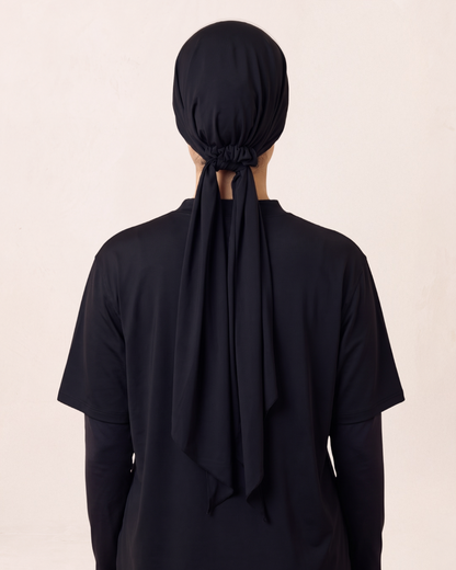 Studio Tie-Back Scarf - Midnight