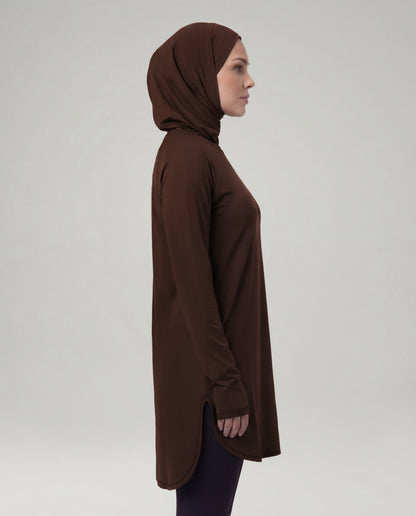 Modest Essence Top - Espresso