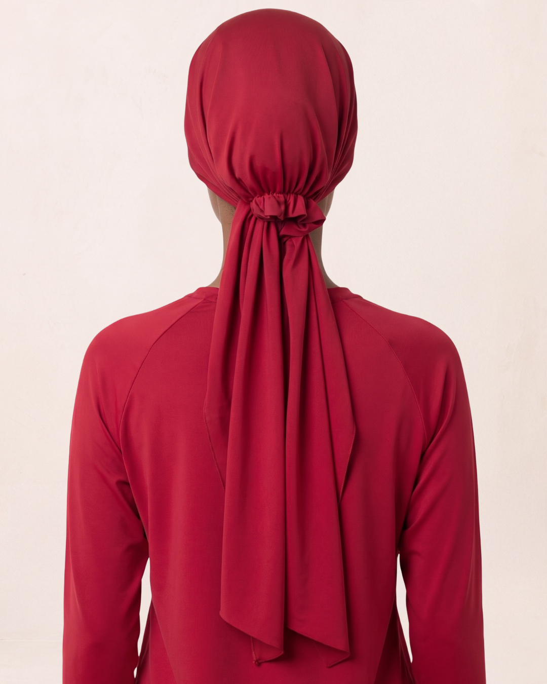 Studio Tie-Back Scarf - Pomegranate