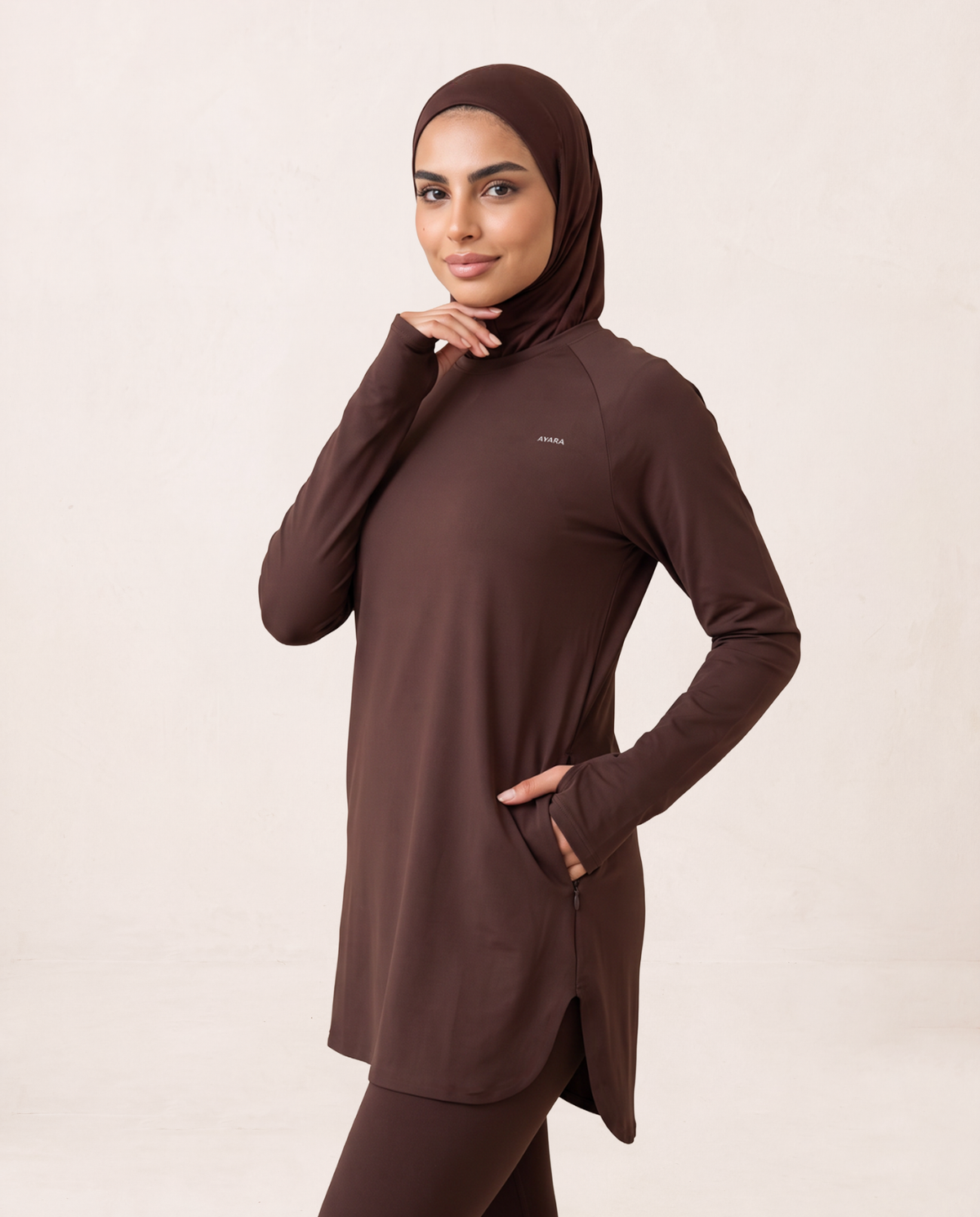 Modest Essence Top - Espresso