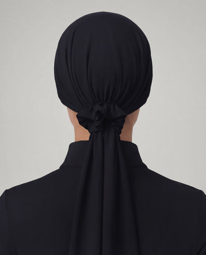 Studio Tie-Back Scarf - Midnight