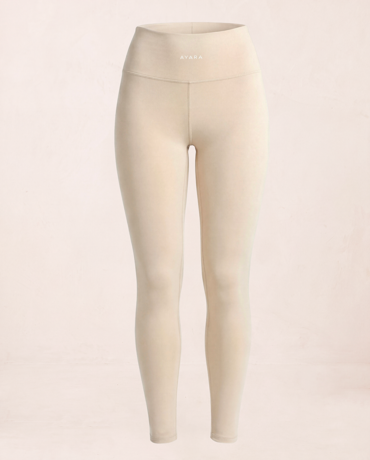 Ultra Opaque Non-See-Through Leggings - Vanilla