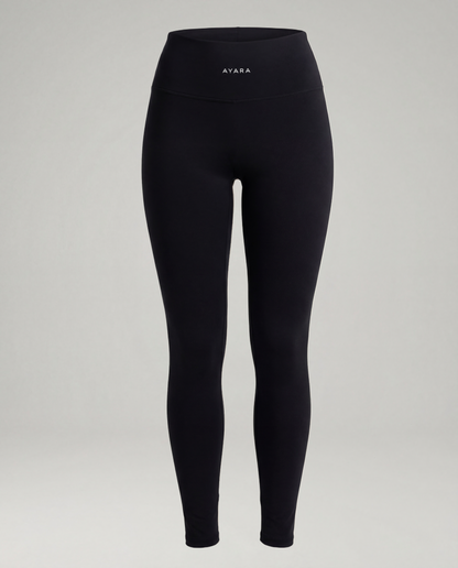 Ultra Opaque Non-See-Through Leggings - Midnight